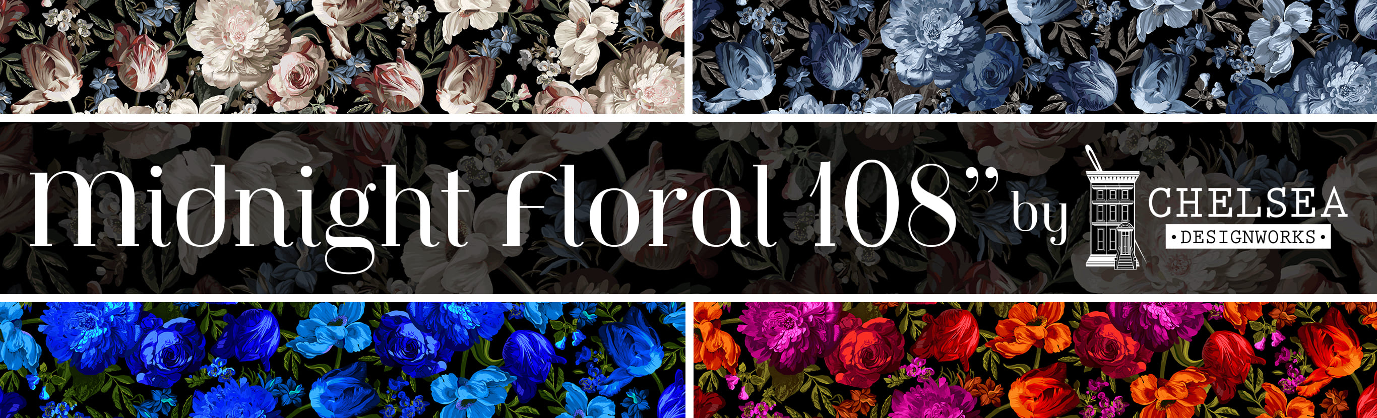 Midnight Floral 108