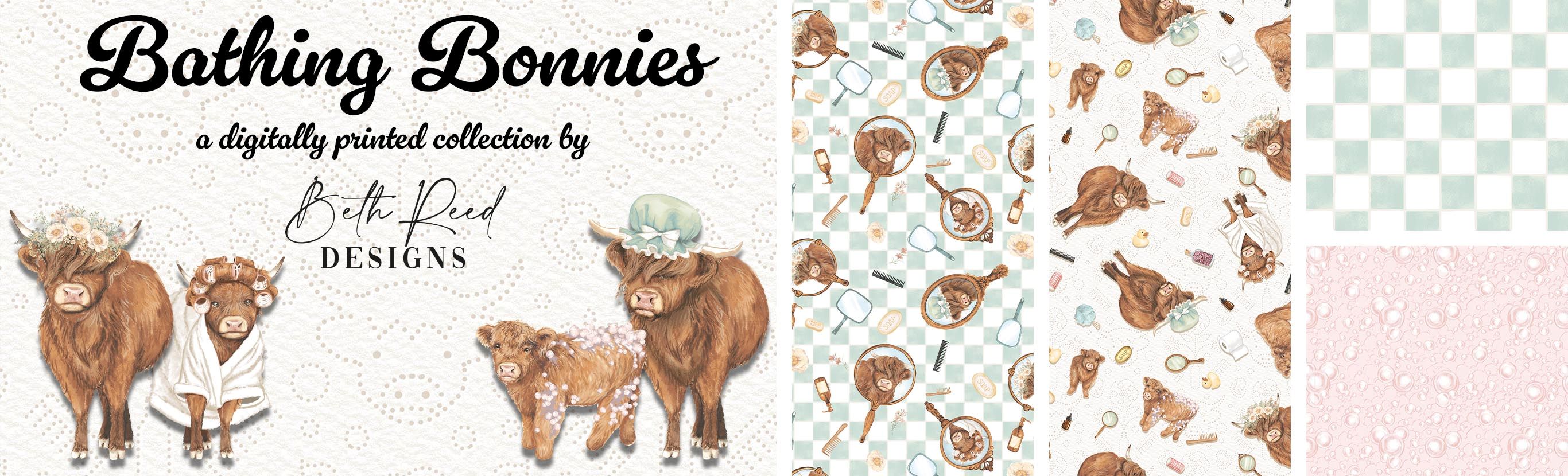 Bathing Bonnies
